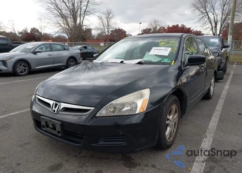 2007 Honda Accord 2.4 Se из США, поврежденный, VIN 1HGCM56337A226880